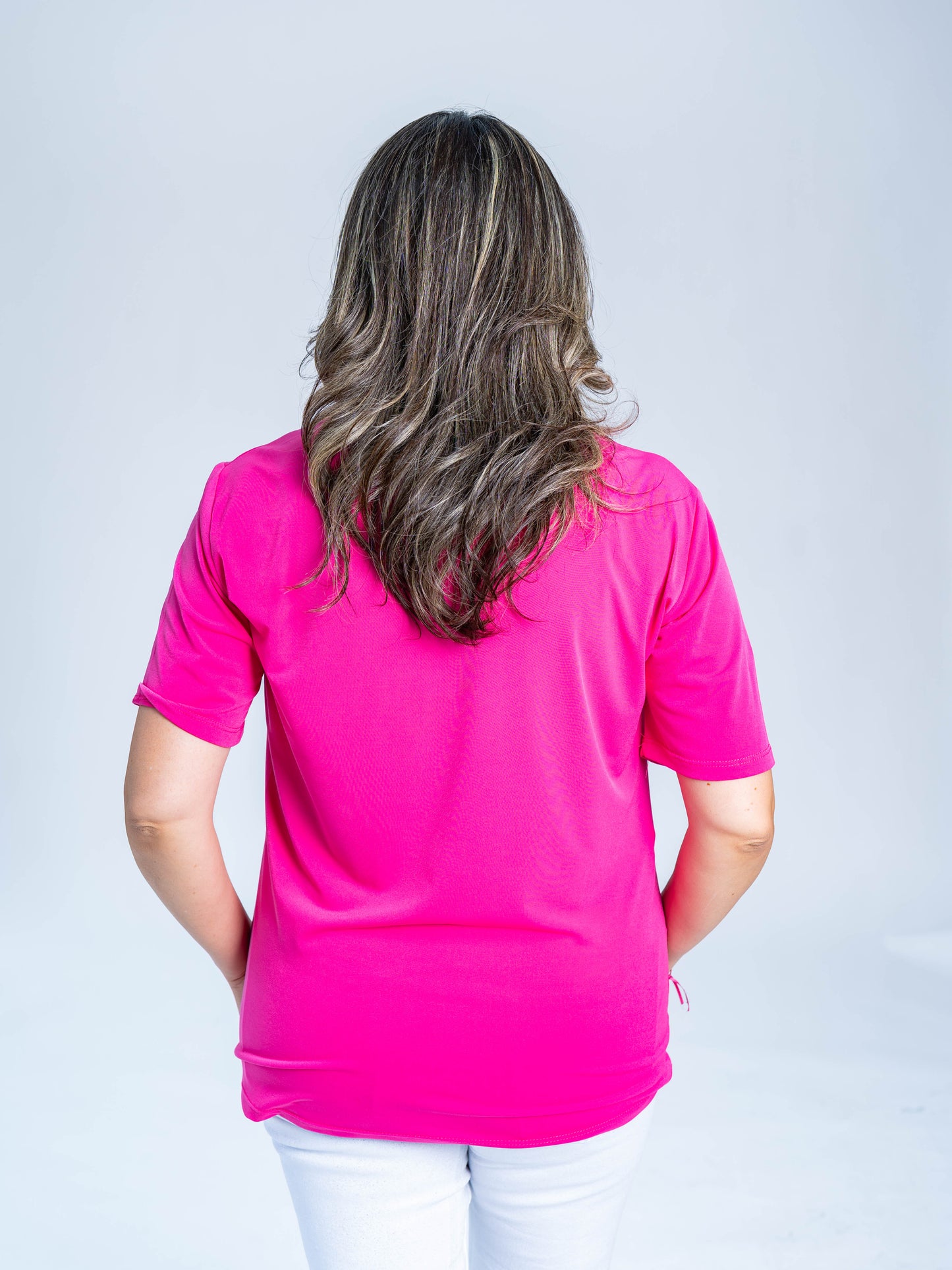 POLERA VALESKA FUCSIA