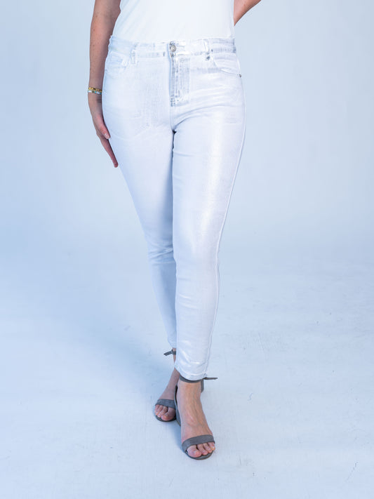 JEANS METAL BLANCO