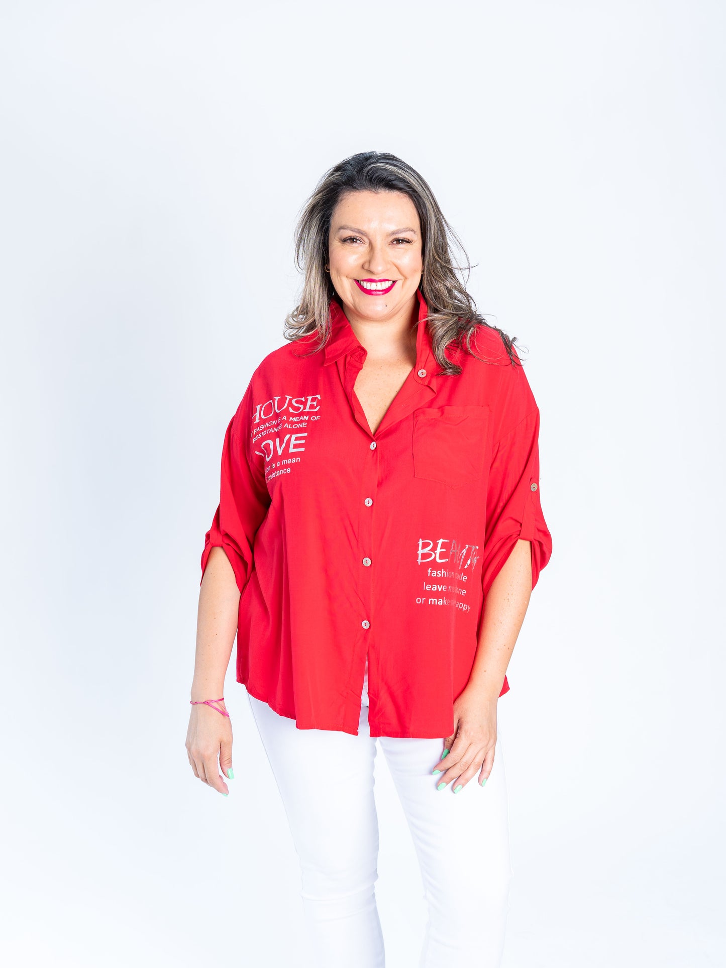 BLUSA SENSACION ROJA