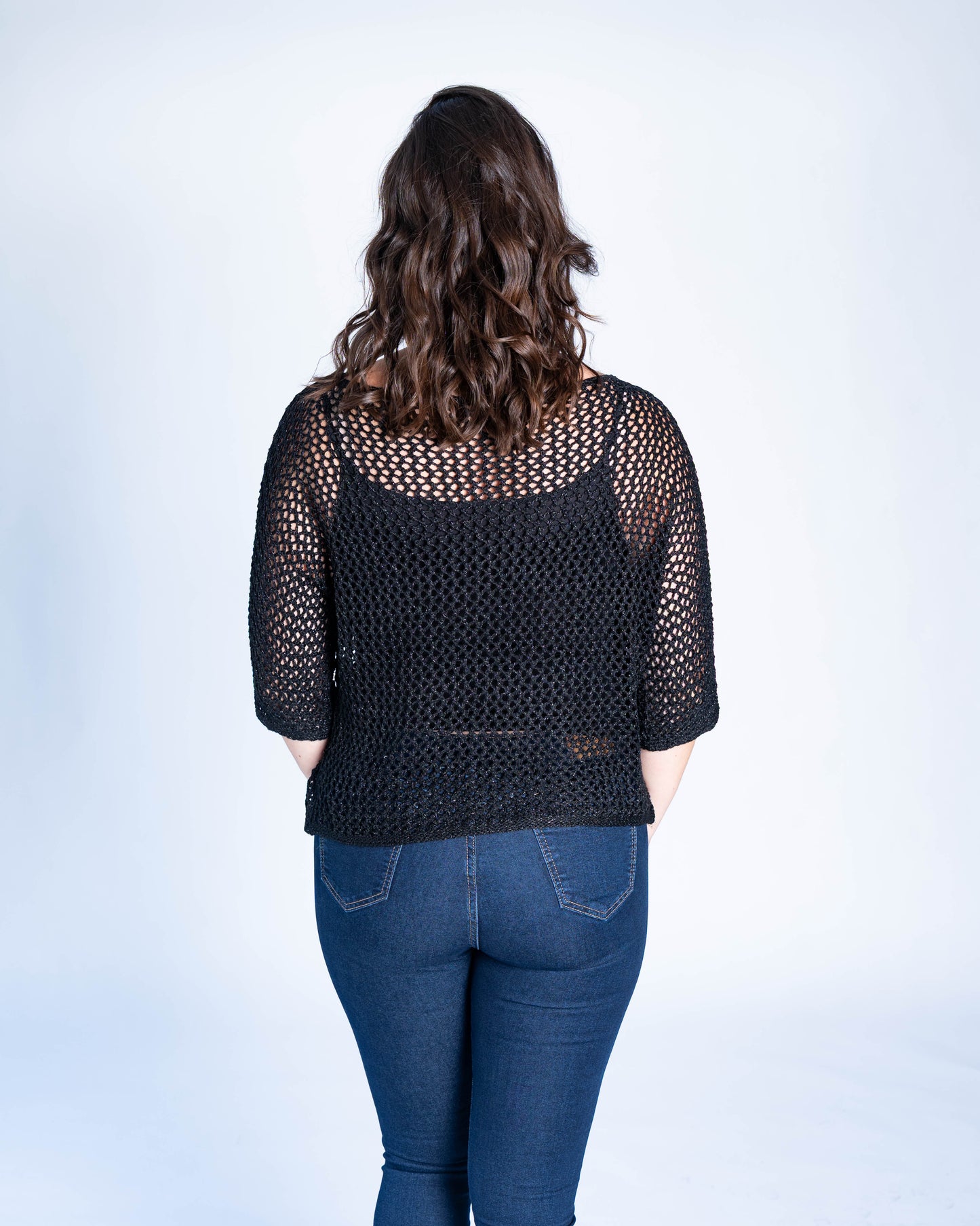 SWEATER HILOS EDITH NEGRO