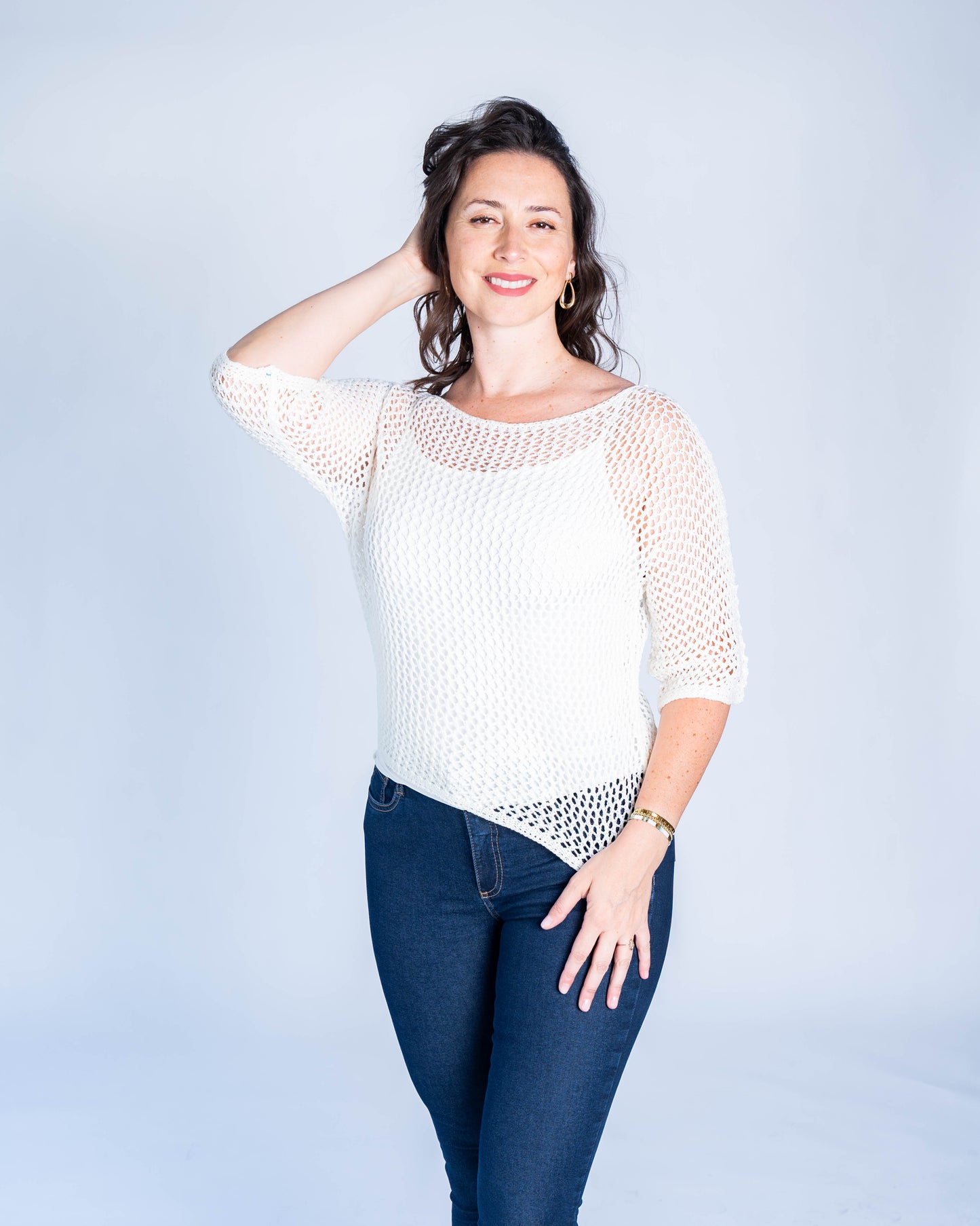 SWEATER HILOS EDITH BLANCO