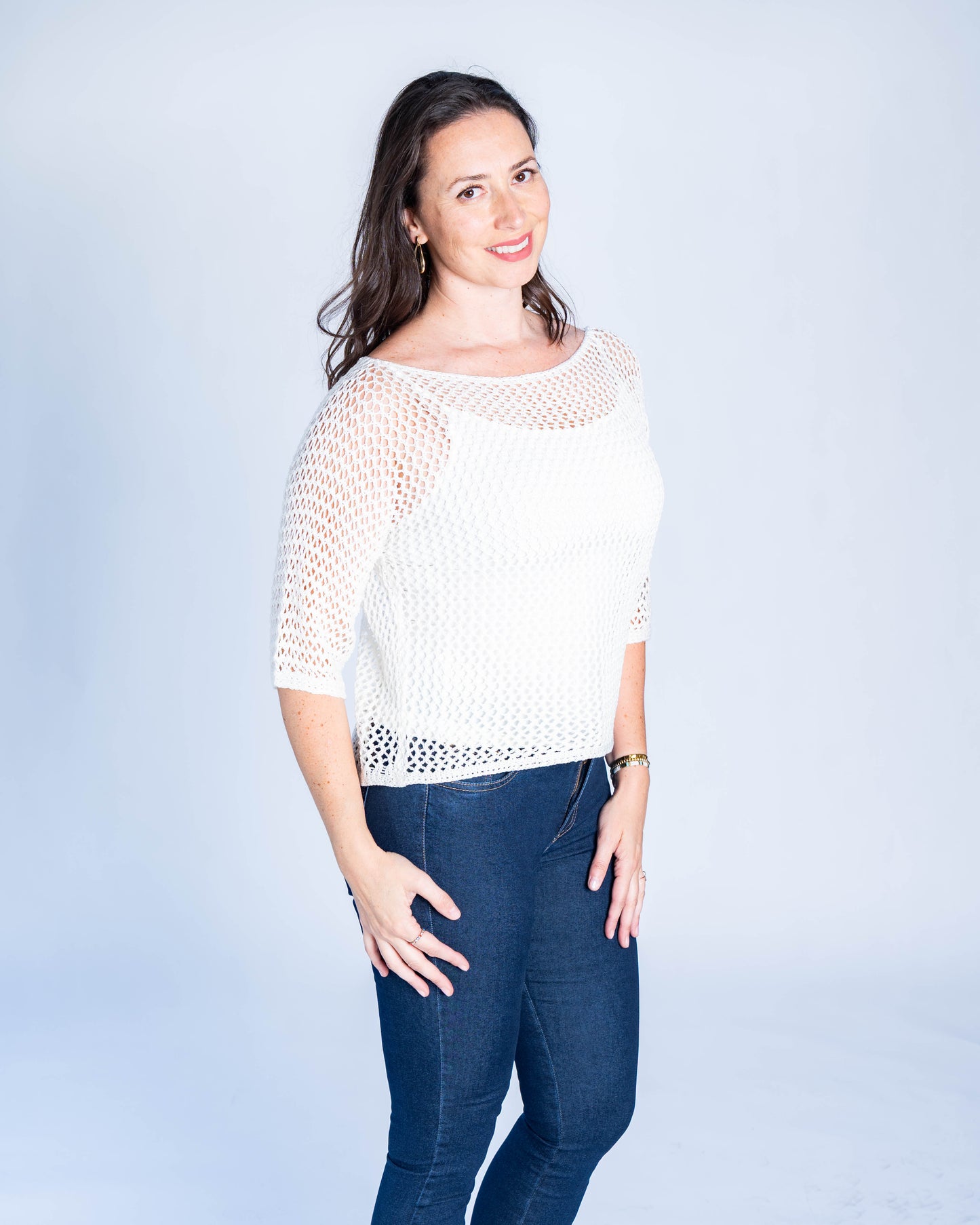 SWEATER HILOS EDITH BLANCO