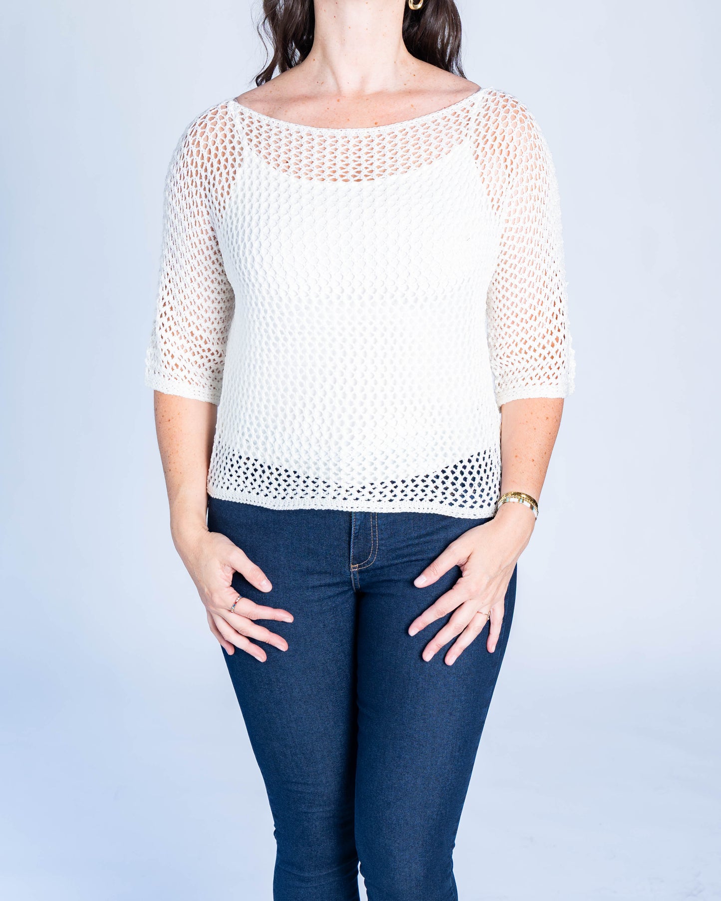 SWEATER HILOS EDITH BLANCO