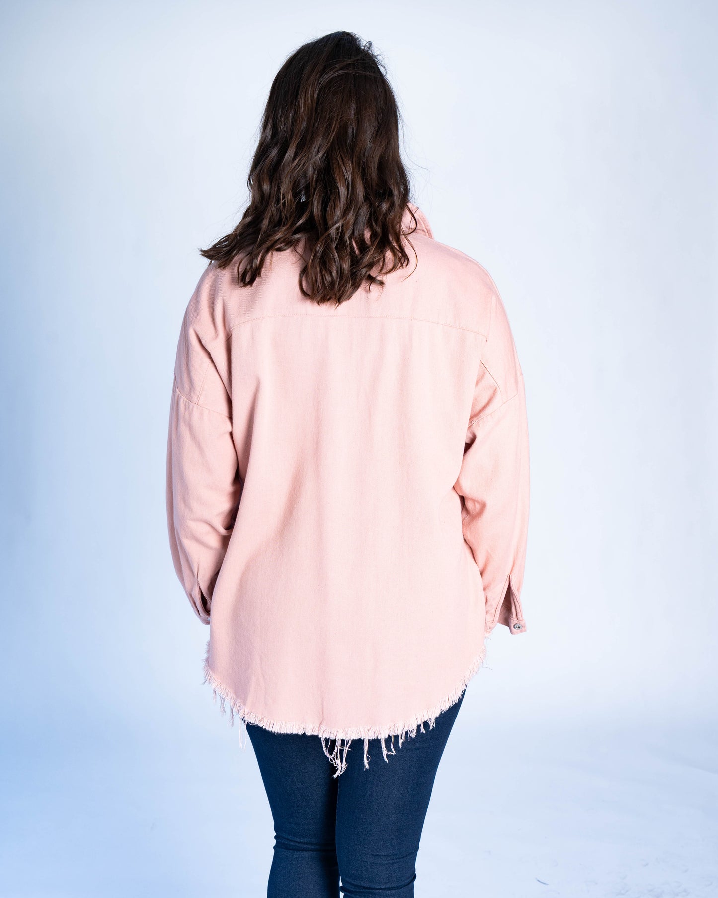 SOBRECAMISA OVERSIZE ROSADA