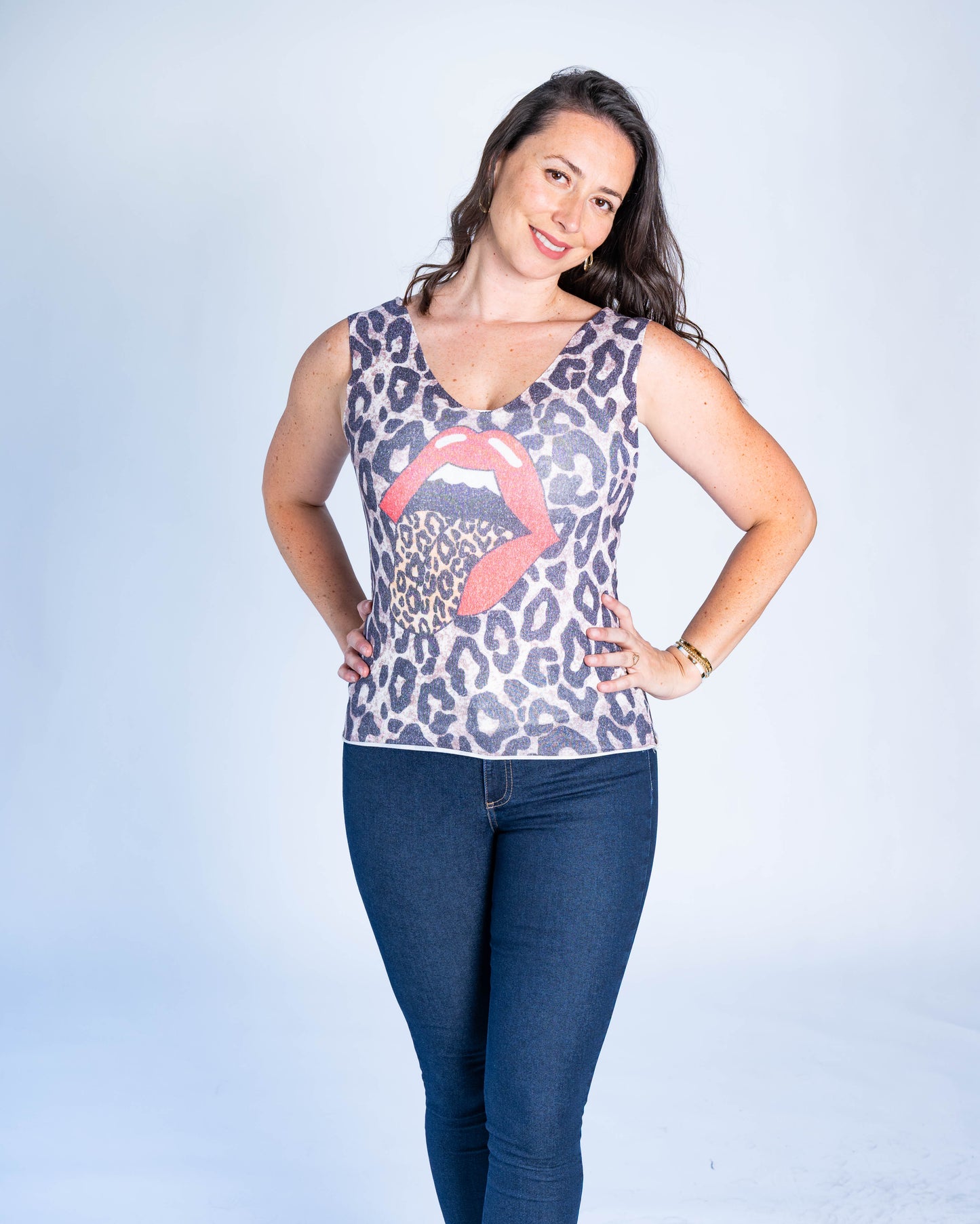 POLERA MUSCULOSA ROLLING STONES