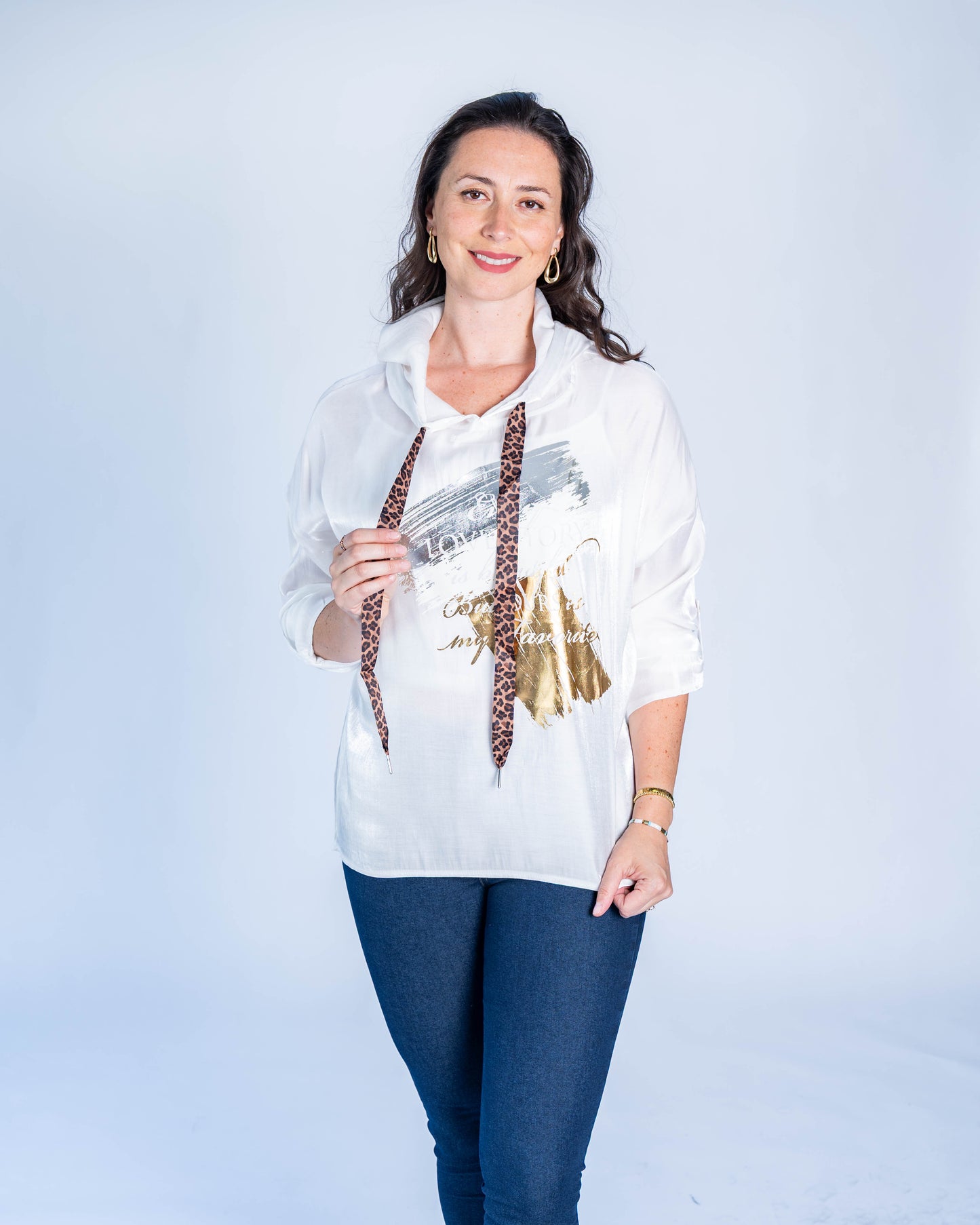 BLUSA TORNASOL BLANCA