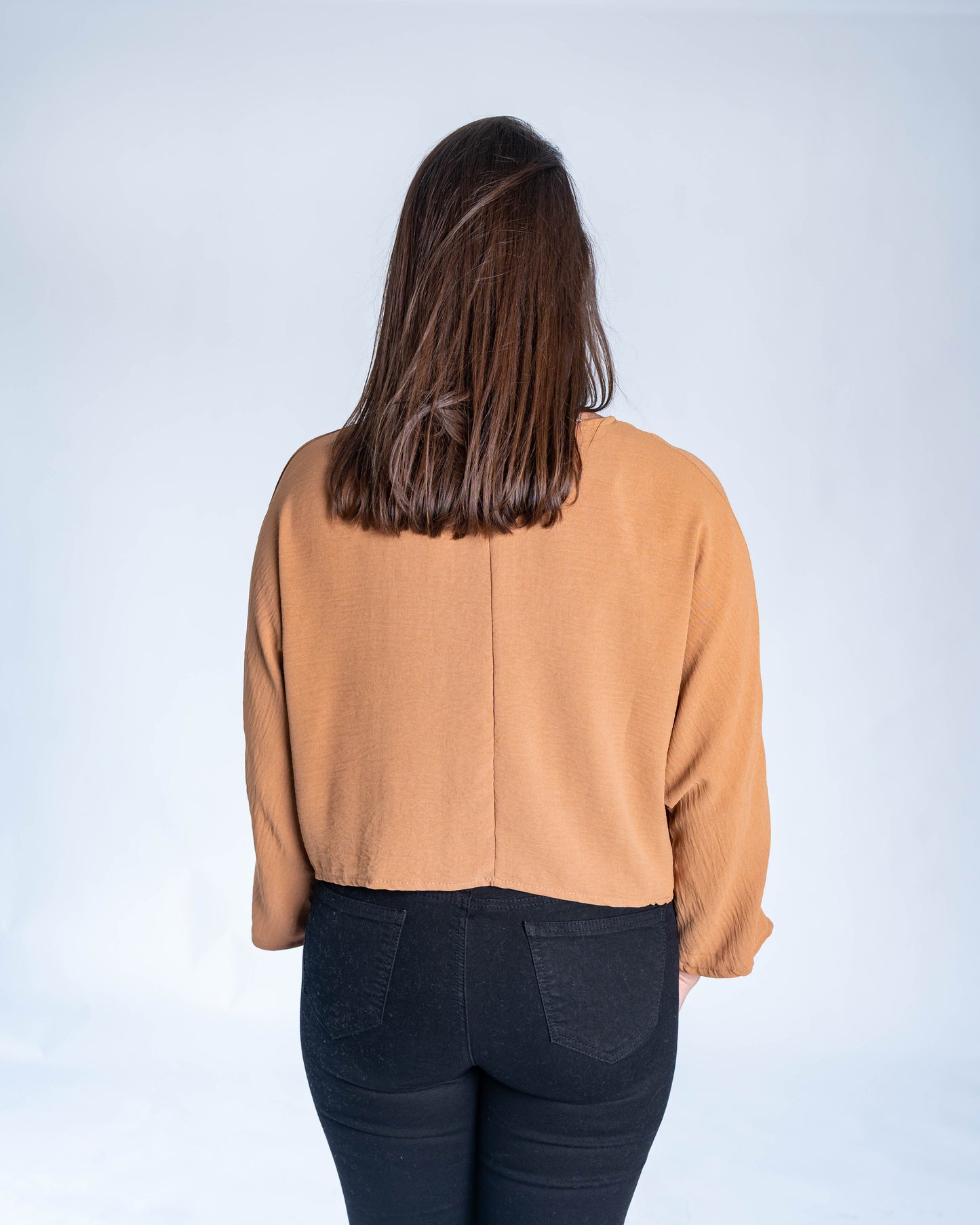 BLUSA AMANDA CAMEL